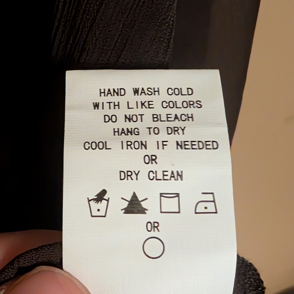 Sheer Black Ruffle Blouse - Picture 6 of 9